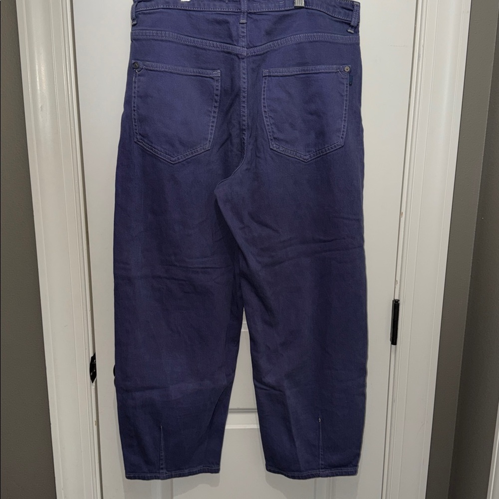 Anthropologie Pilcro The Breaker Relaxed Jean 30 Washed Wine - Picture 4 of 5
